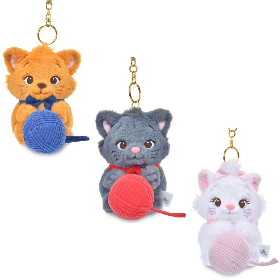マリー ベルリオーズ トゥルーズ ぬいぐるみキーホルダー・キーチェーン 毛糸玉