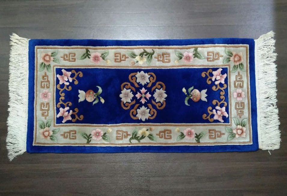 高級　絨毯　玄関マット　ラグ　カーペット　約150cm×61cm