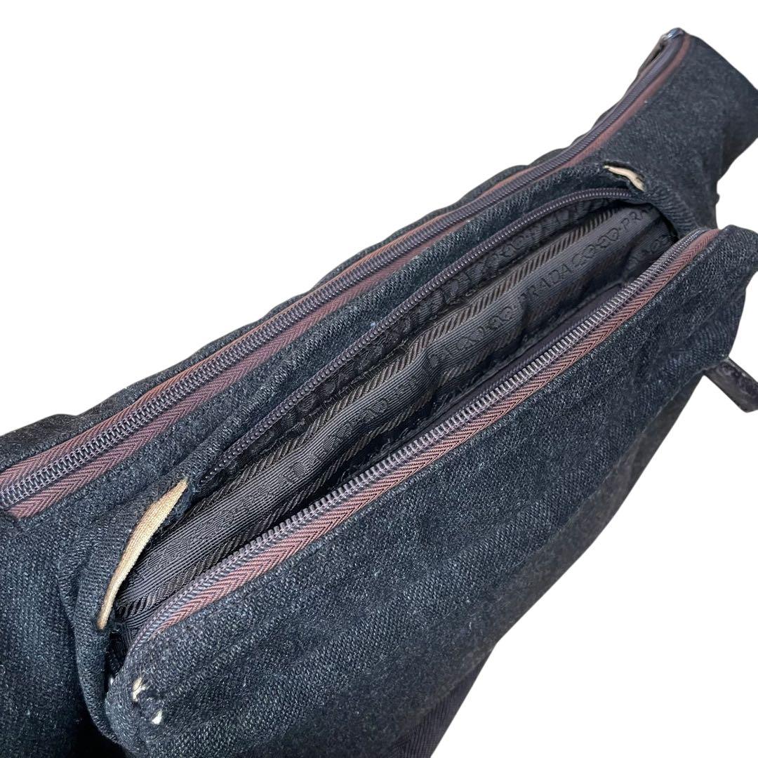 PRADA ボディバッグ ウエストポーチ ブラック