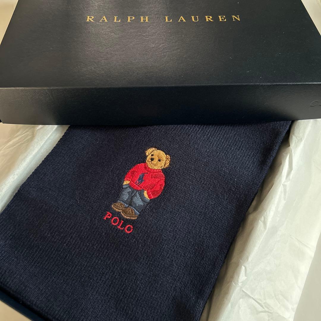POLO•RALPH LAUREN•ポロラルフローレン•ベアマフラー•BEAR