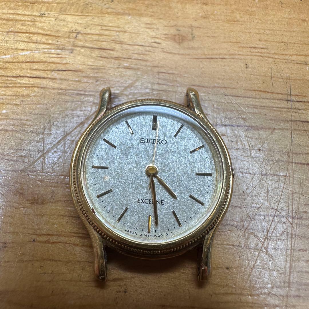 u*i様 SEIKO EXCELINE 18KT 15.5g 2J41-0010
