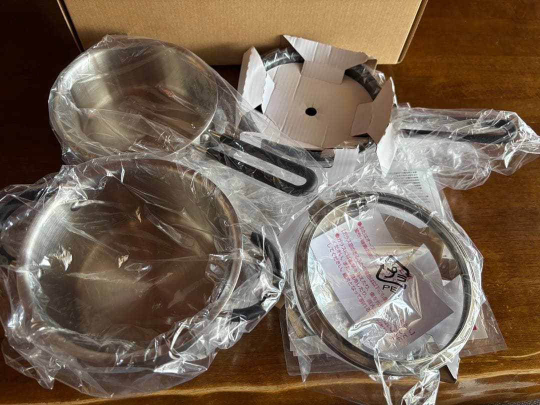 【未使用】o.e.c ミニマ 鍋・フライパン3点セット