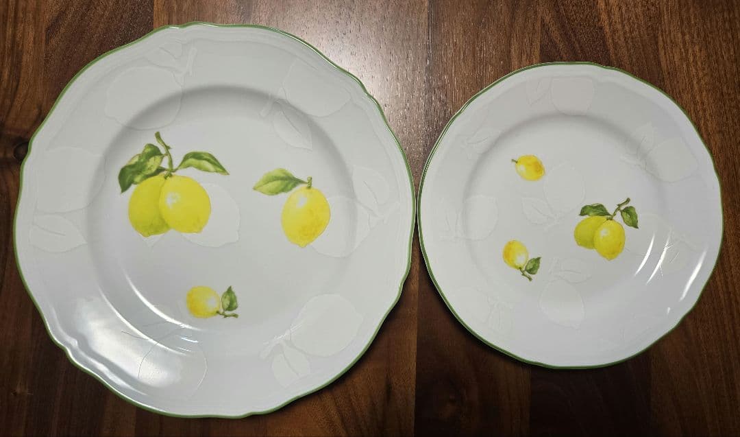 リチャードジノリ　アンティコリモーネ　プレート2枚セット