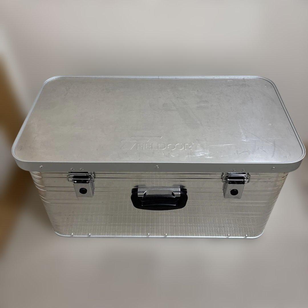 FIELDOOR(フィールドア) アルミコンテナボックス Ｍサイズ