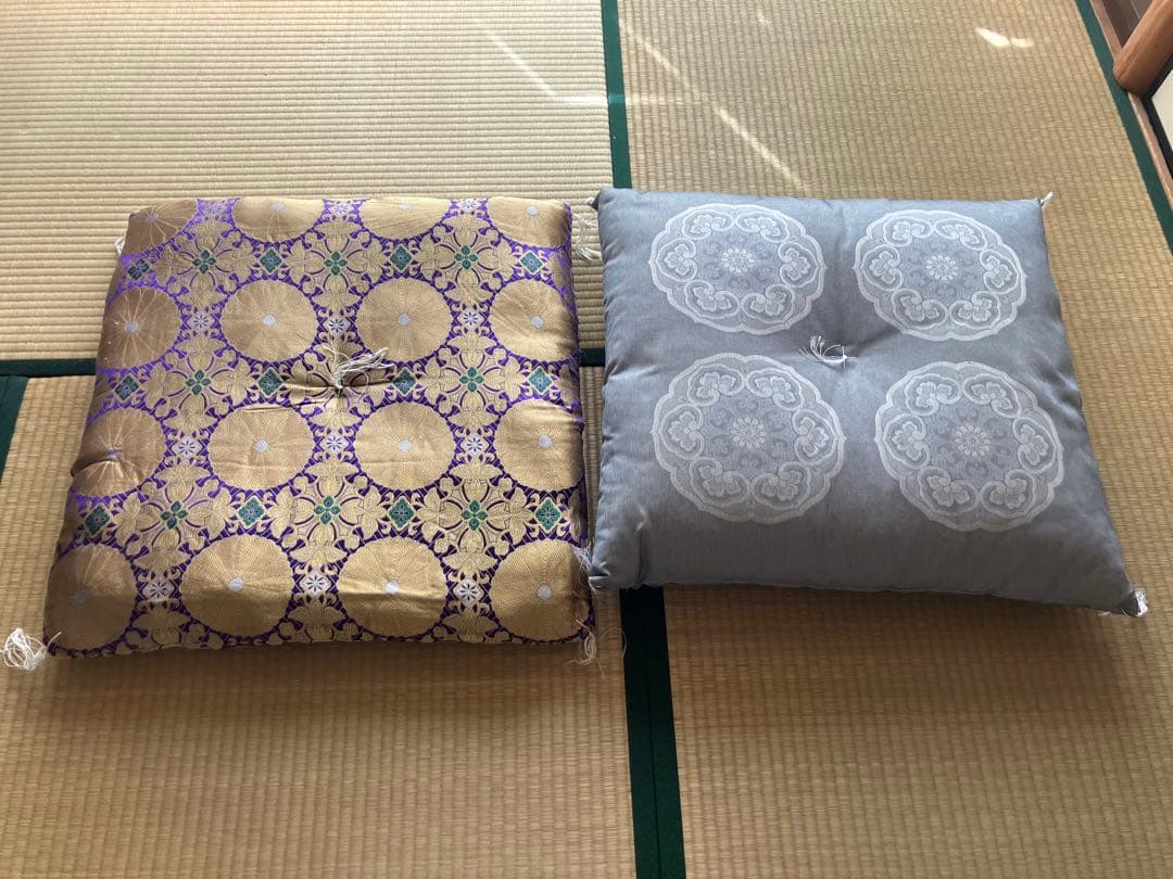 座布団　法事用　夏用　冬用