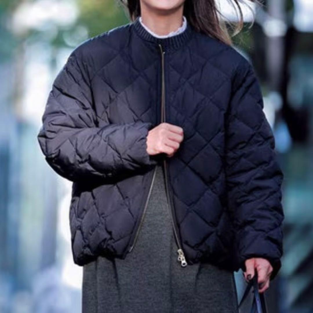 UNFILO 〔TAION×UNFILO〕キルティングダウンショート丈ブルゾン