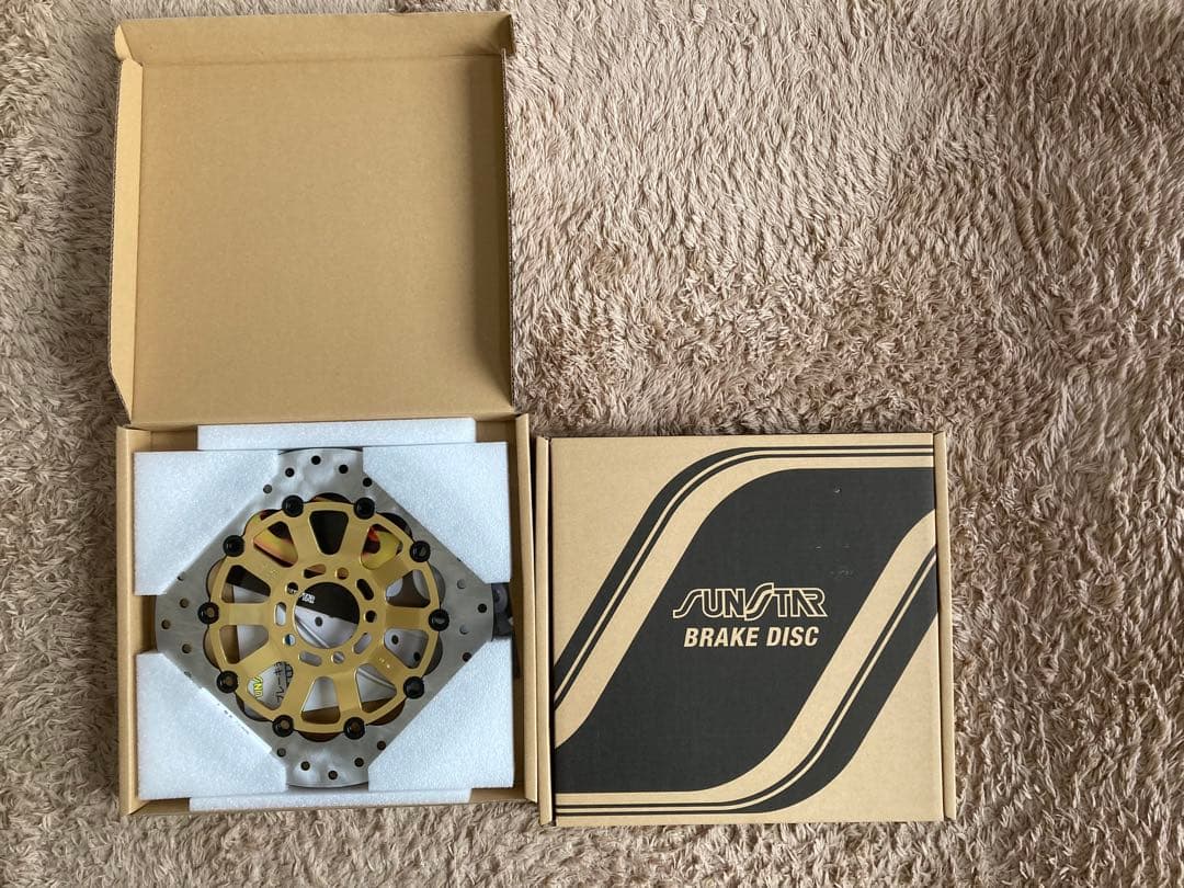 サンスター カスタムタイプ フロントディスクロータ－ KC-201H 2枚セット