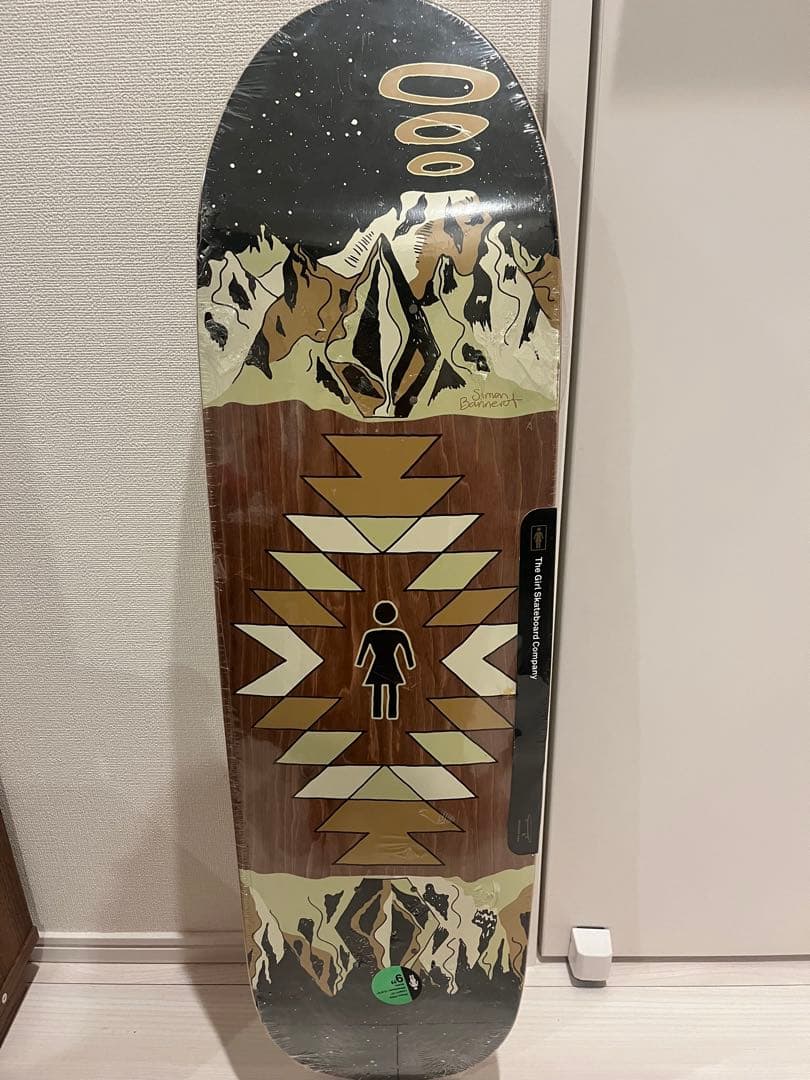 VOLCOM×GIRL スケートデッキ9インチ