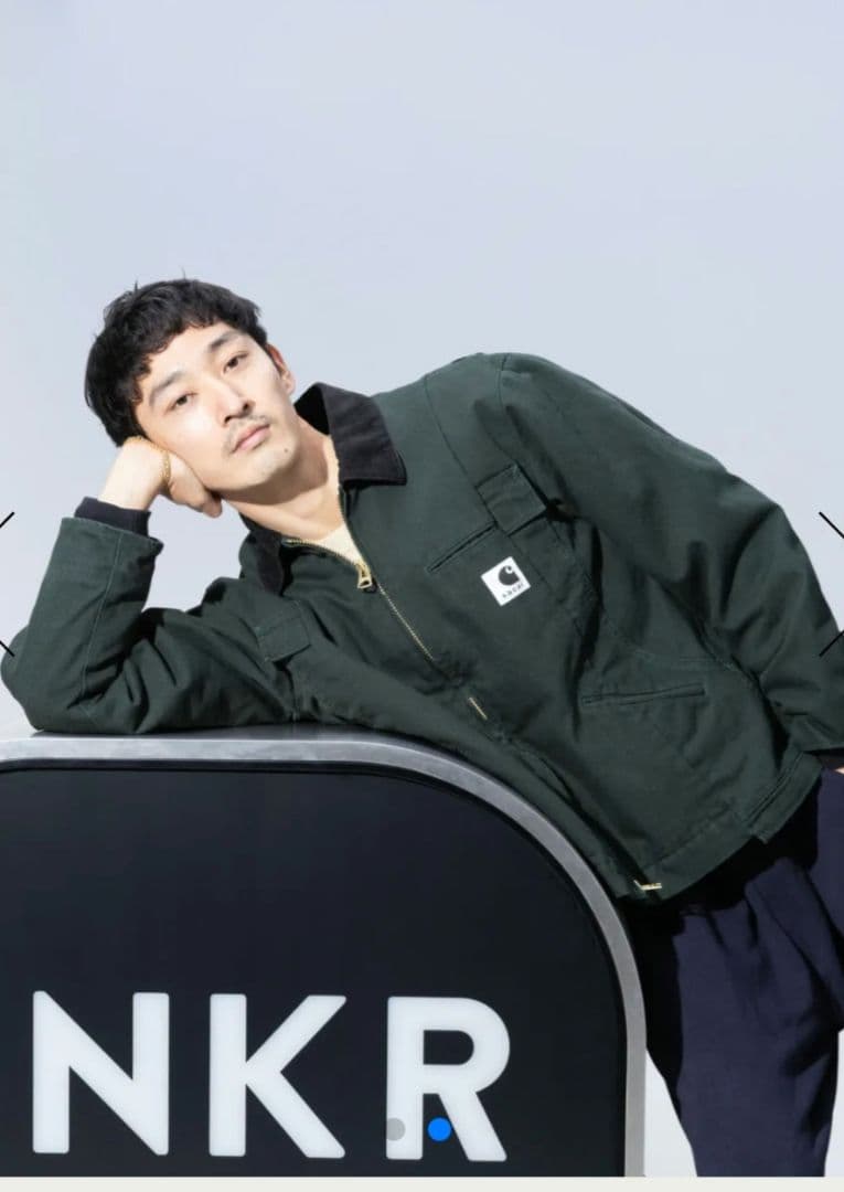 ​上杉柊平着用　sacai × Carhartt WIP Duck Jacket