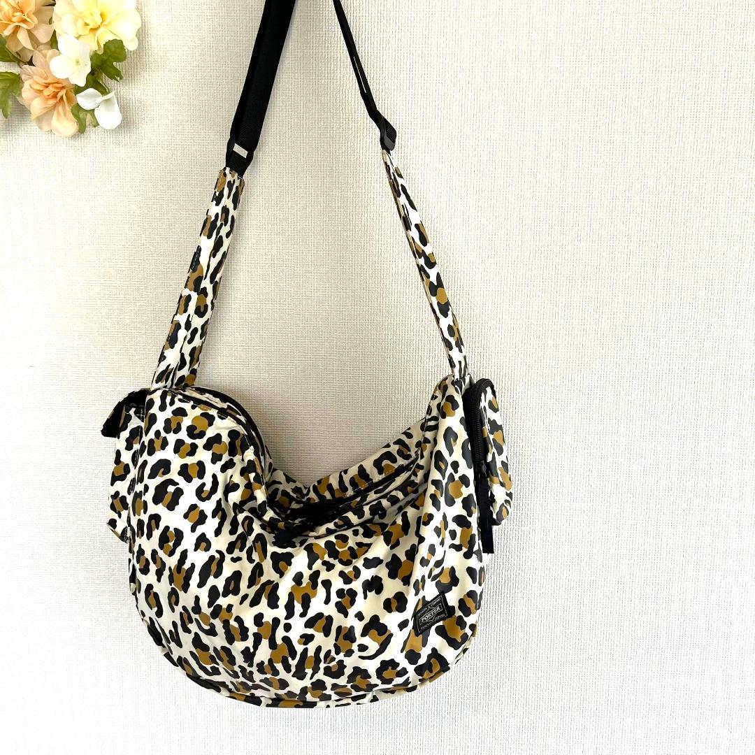 廃盤 希少✨ ヘッドポーター PORTER ショルダーバッグ 豹柄 レオパード