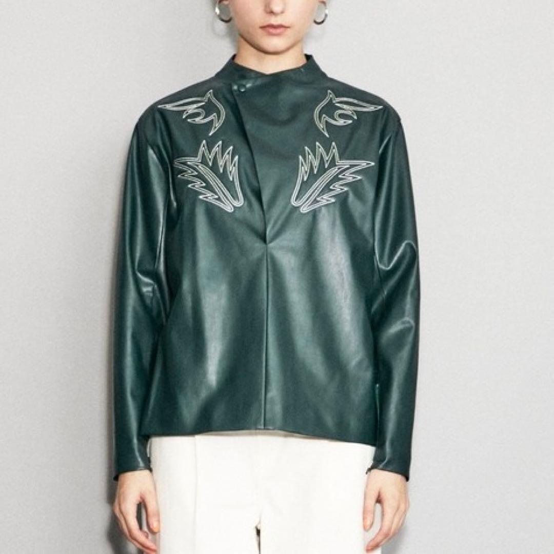 新品未使用 定価5.3万 TOGA PULLA レザー シャツ ジャケット