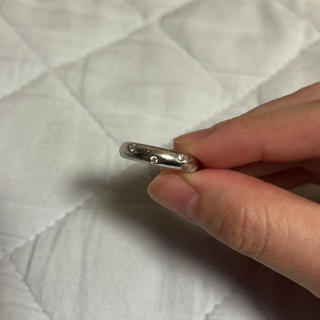 ✨ティファニー　ダイヤモンドドッツリング　13号