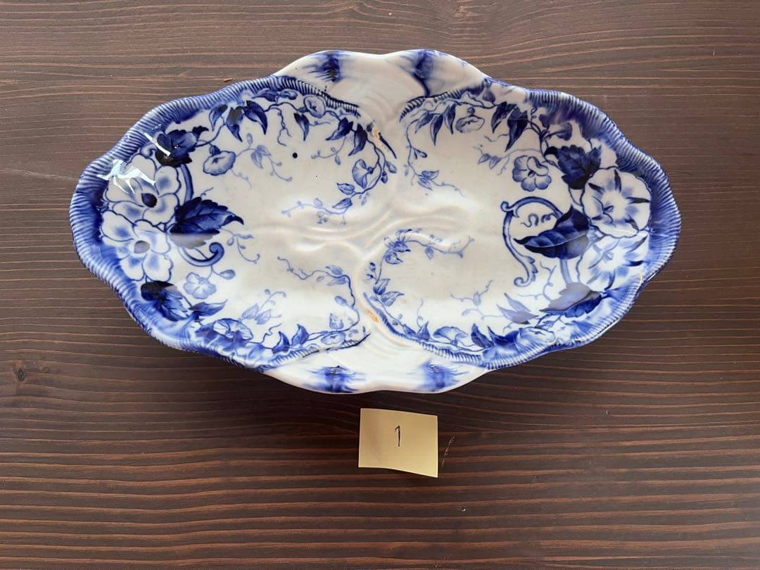 【お買い得】　フランスアンティーク クレイユモントロー　Flora ラヴィエ