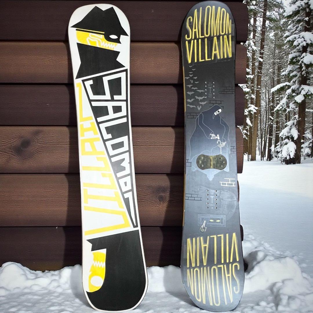 VILLAIN ヴィレイン ビレイン　153cm スノーボード　SALOMON