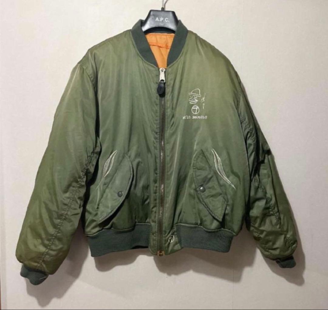 奥田民生　メンバー　スタッフ　MA-1 グッズ　 レア