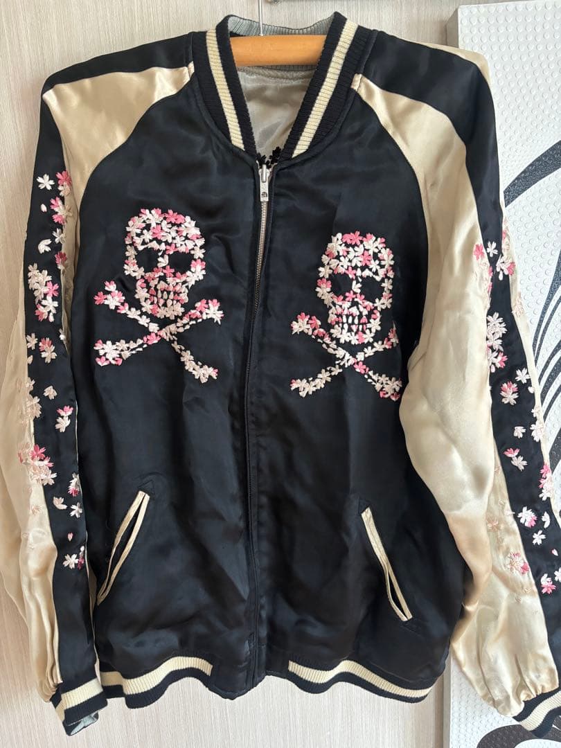 花旅楽団　スクリプト　スカジャン　ドクロ