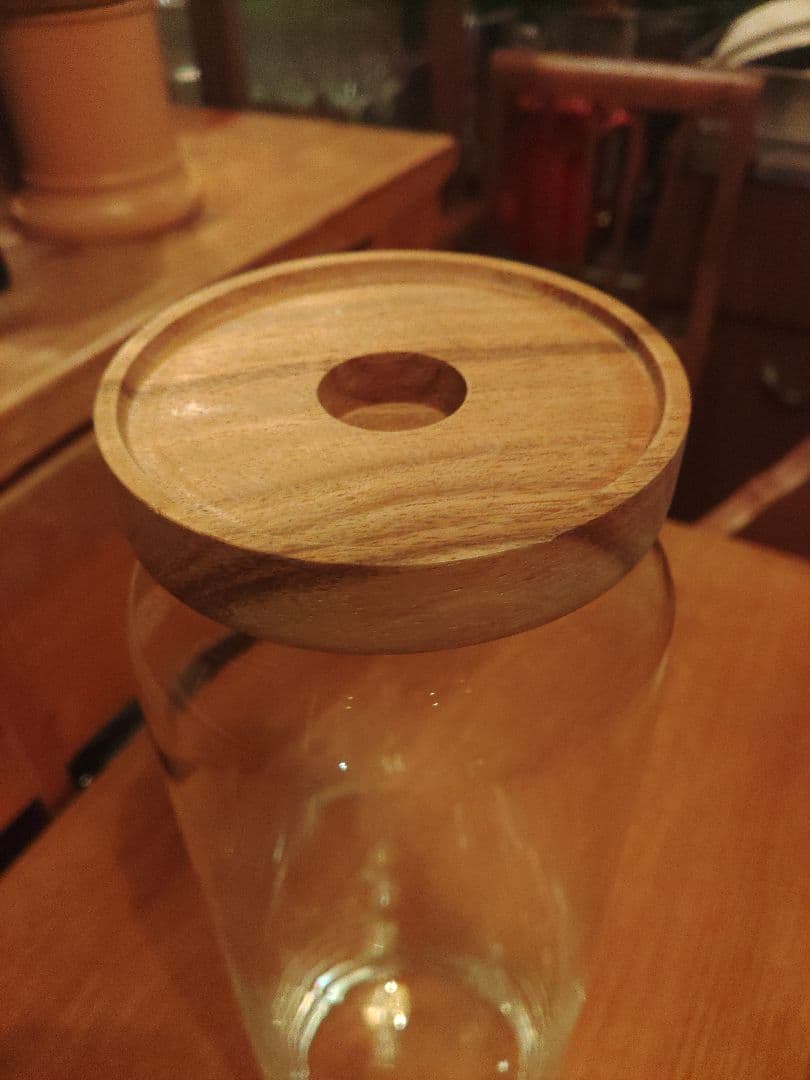 未使用　Chabatree チャバツリー　パスタキャニスター　ガラスケース　希少