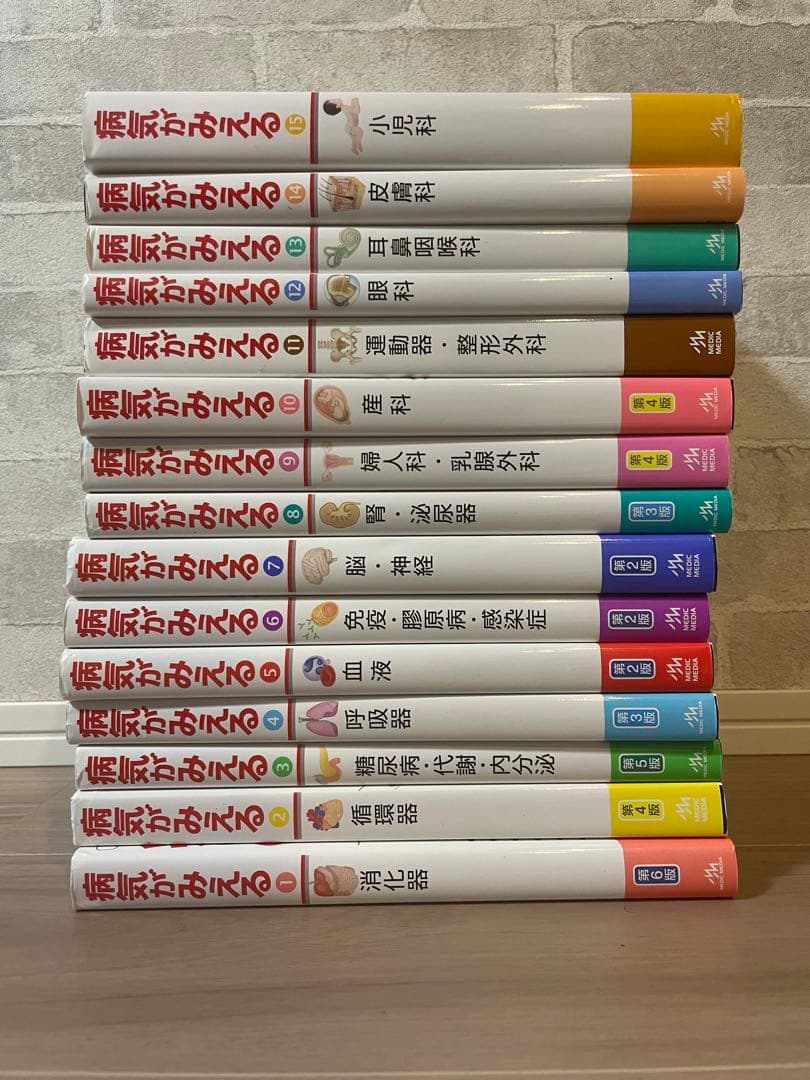 最終価格　病気がみえる　 全15巻セット