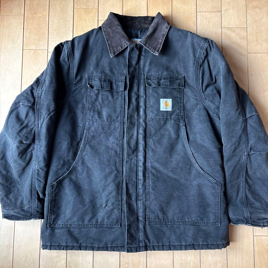 【たまご】Carhartt カーハート 星タグ 期チョアコート　ブラック