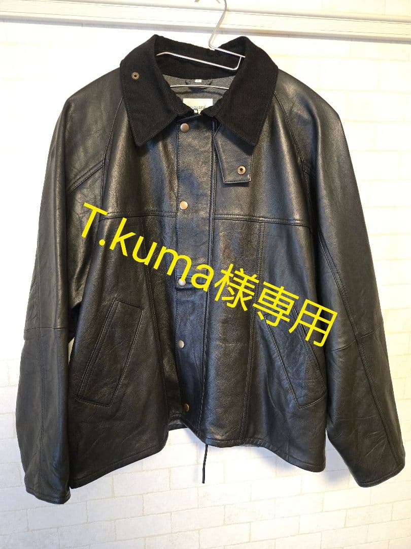 【Yoused】Leather Ds Jacket サイズ1