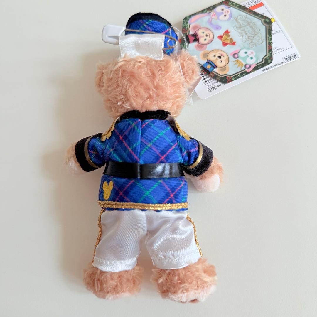 【タグ付き】ダッフィー　くるみ割り人形 2017 ぬいぐるみバッジ