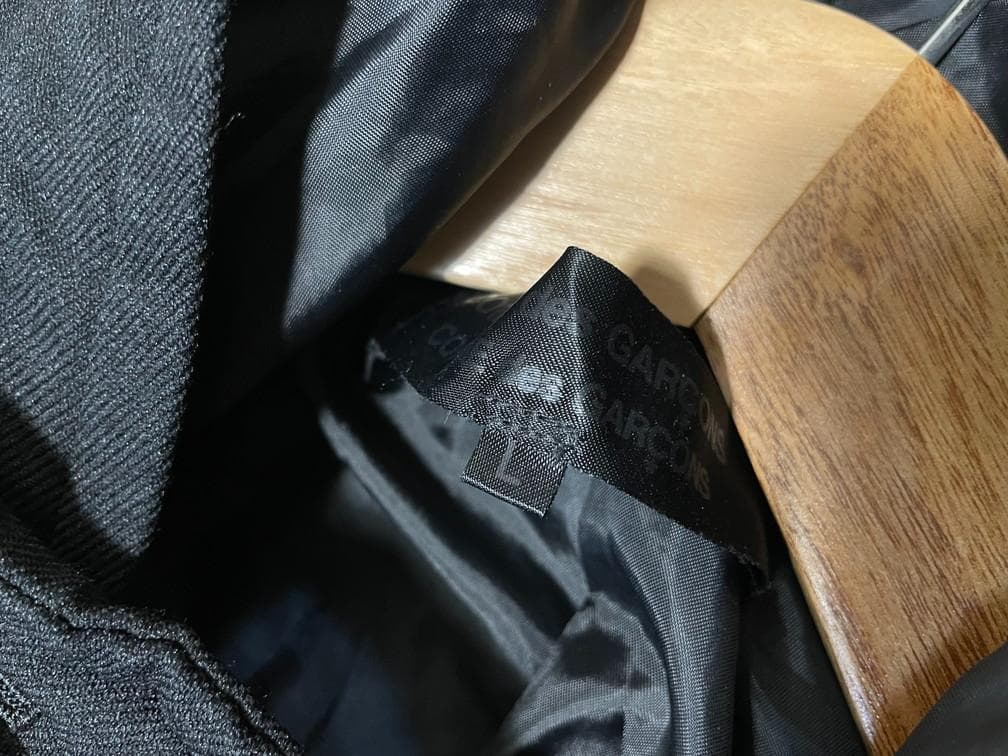 comme des garcons　コムデギャルソン 　ポリ縮絨 ダッフルコート
