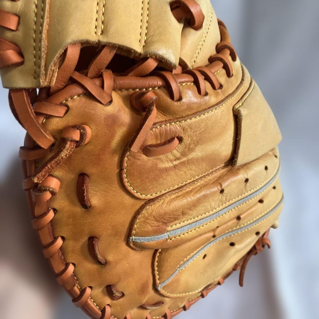 ハタケヤマ　軟式グローブ　キャッチャーミット