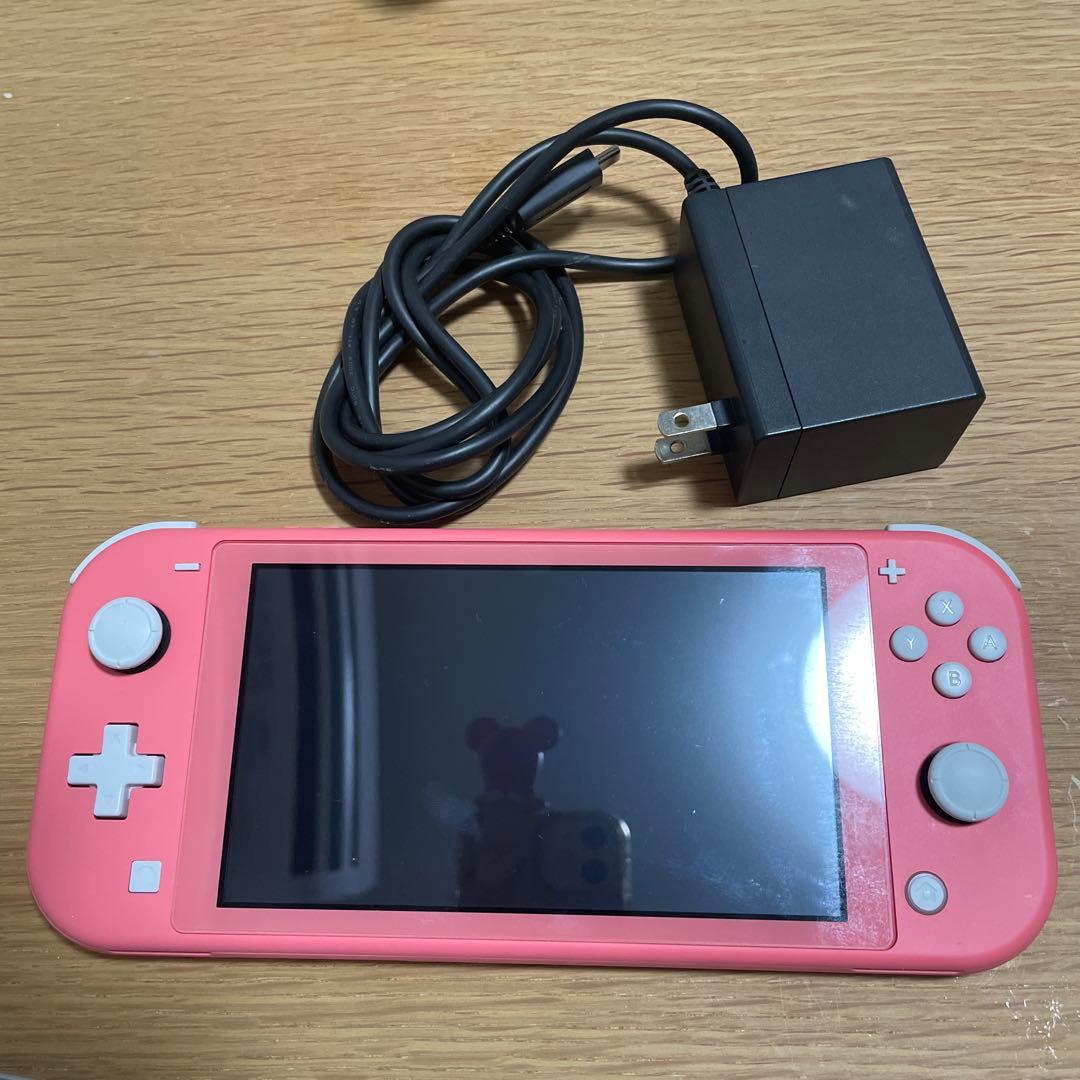 Nintendo Switch Lite ピンク 充電器付き