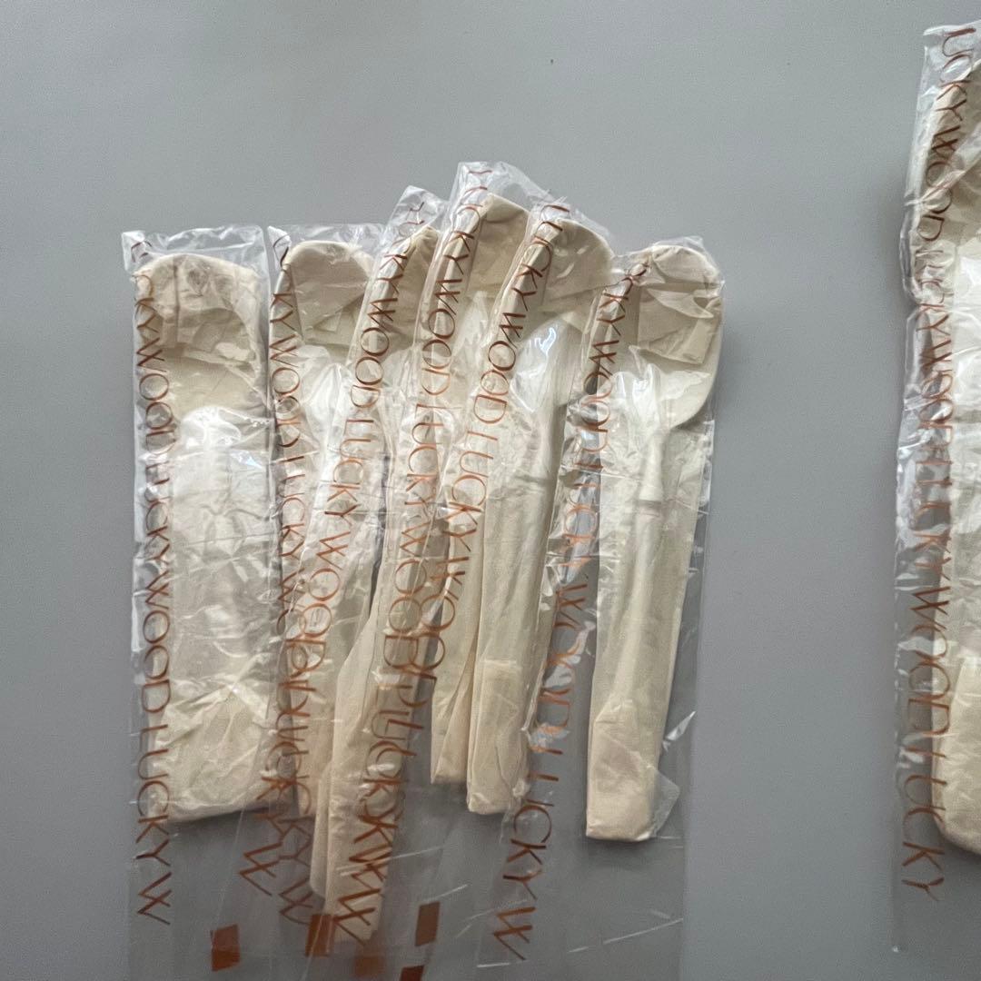 未使用品 ラッキーウッド エデン廃盤品 ディナーカトラリーセット 40μ