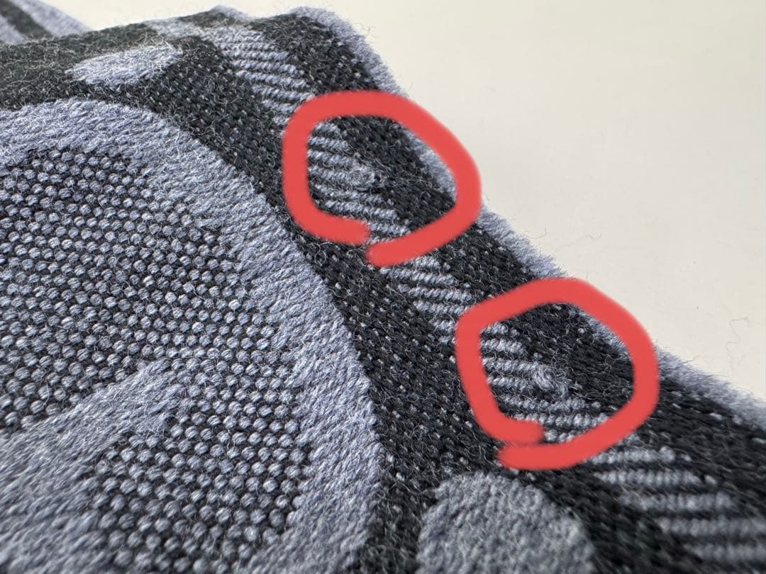 ❗️本日限定特価❗️GUCCI マフラー　GGウール　ジャガード　スカーフ