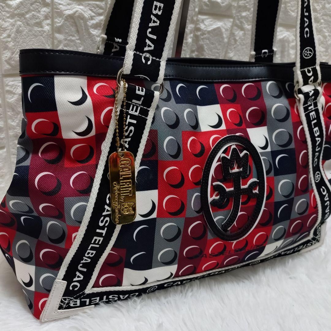 CASTELBAJAC カラフルドット トートバッグ A4 大容量