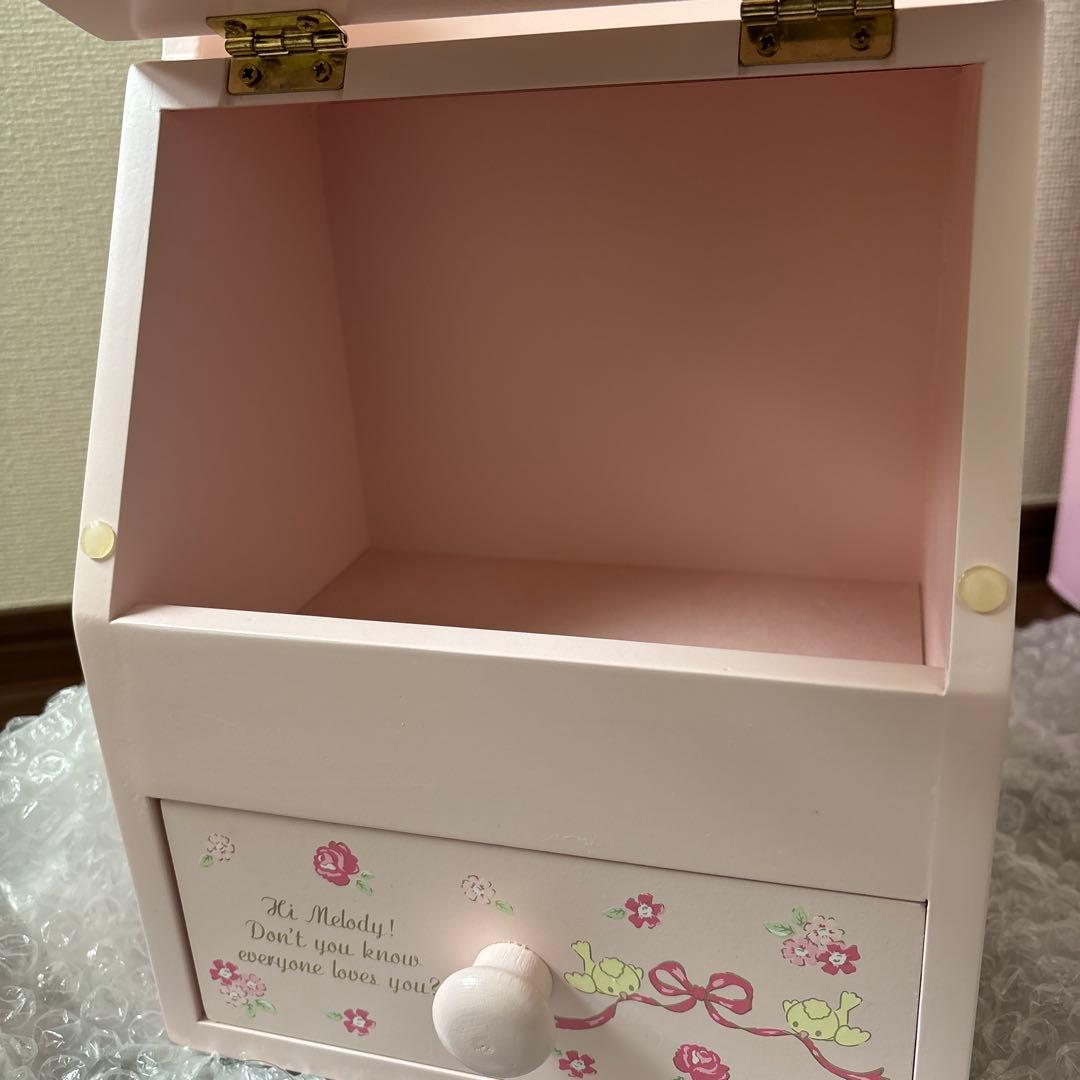 新品　未使用　マイメロ　木製ドレッサー　マスコットセット