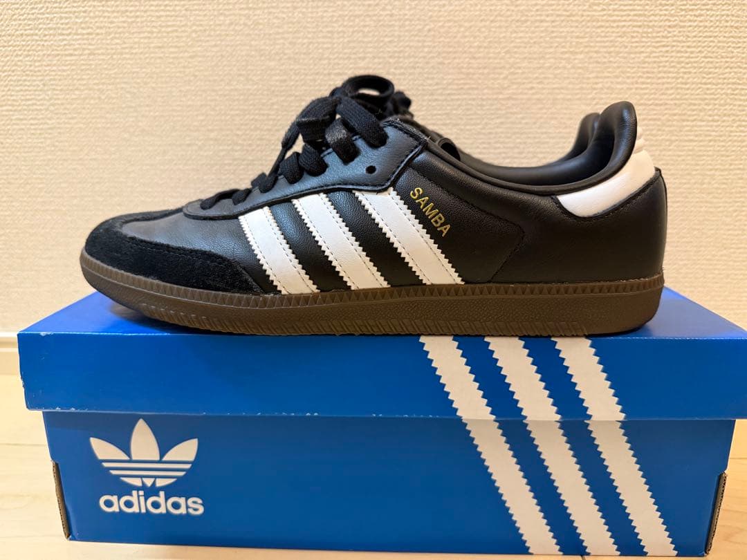adidas Samba OG ブラック 26