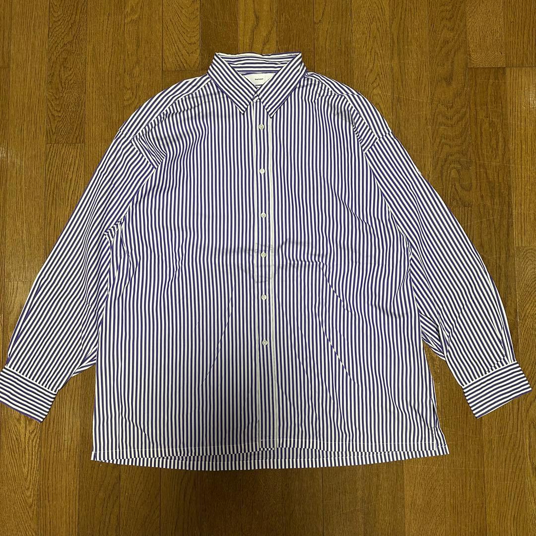 Graphpaper Thomas Mason ストライプシャツ