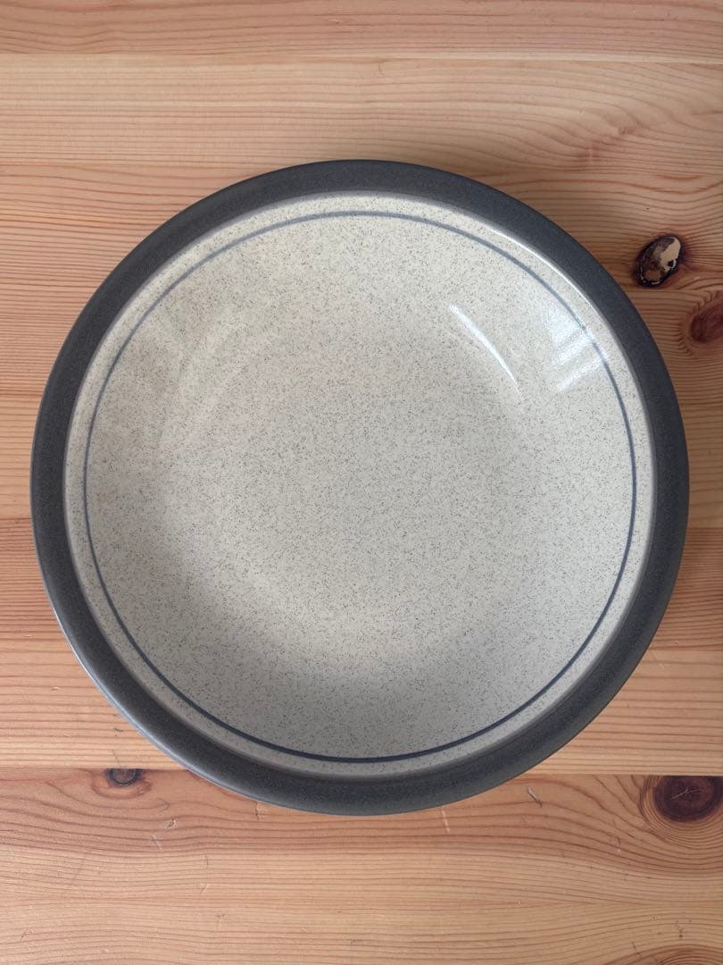 【廃盤/極美品14枚】美濃焼 SANMARINO 深皿　希少ビンテージ 19.5