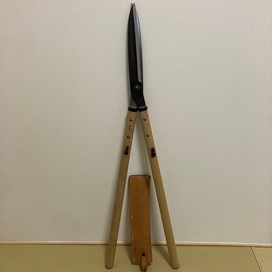 梅善　刈込鋏　梅本善一郎作　植木鋏