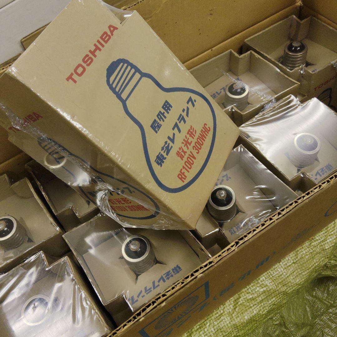 東芝 レフランプ RF100V300W E39 10個セット