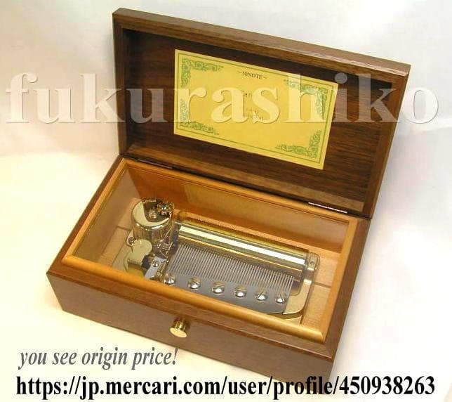新品50弁トトロ３曲 ♪トトロ♪さんぽ♪風のとおり道オルフェウス520オルゴール
