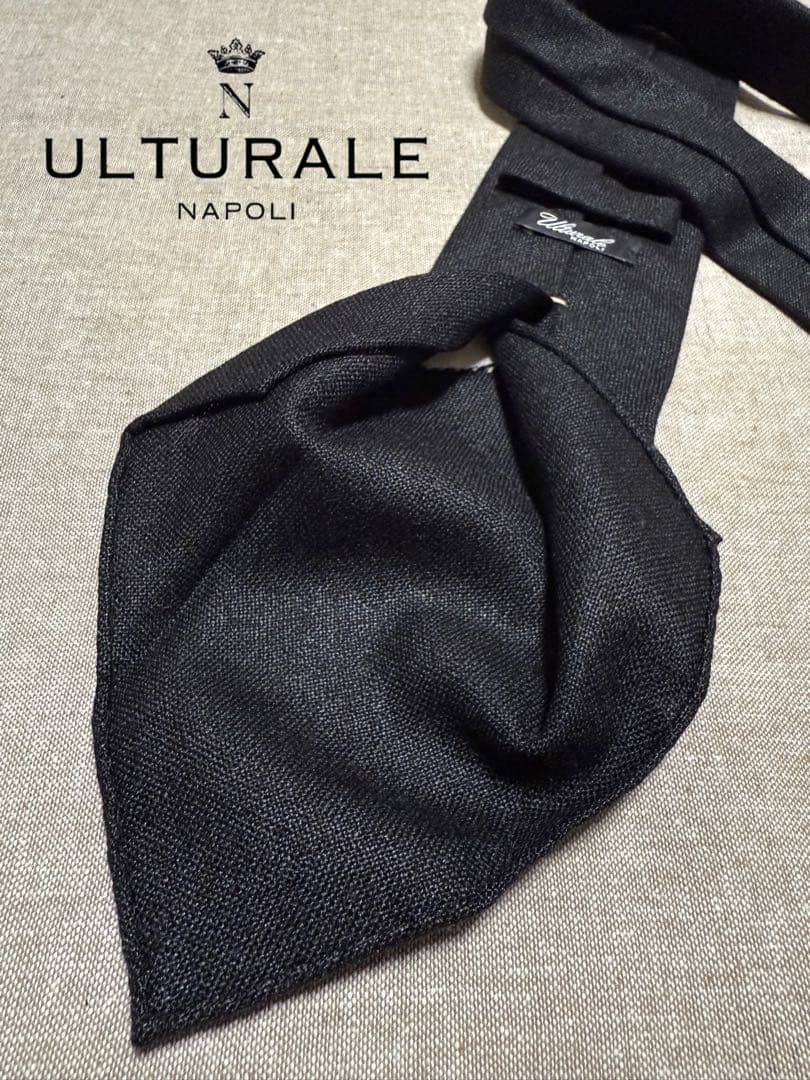 【極美品】ULTURALE／ウルトゥラーレ／スフォデラート／ソリッド／ブラック