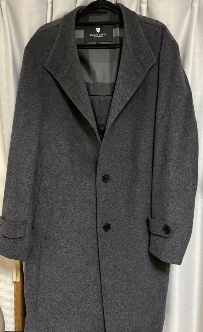 BLACK LABEL CRESTBRIDGE チェスターコートグレー美品