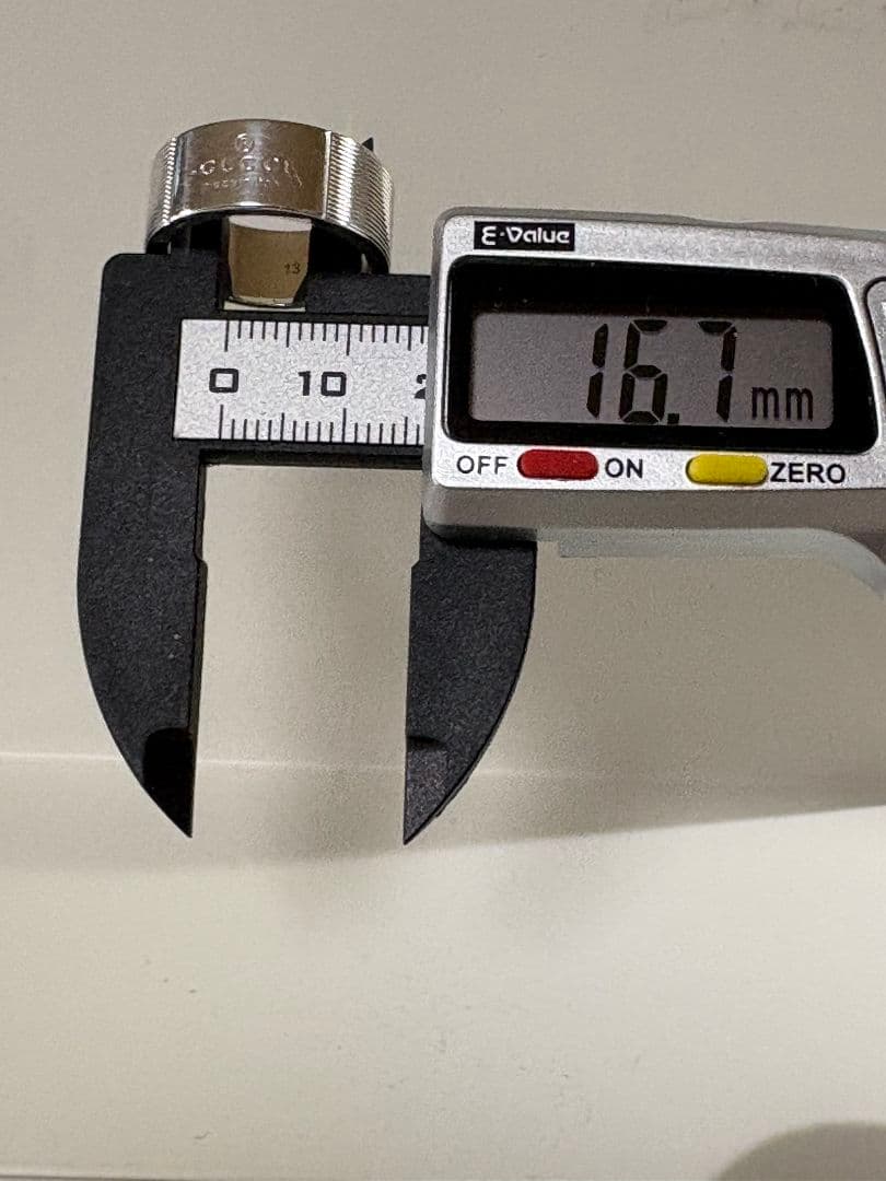 GUCCI ブランデッドG ロゴリング 刻印サイズ:13号【箱/ポーチ付】