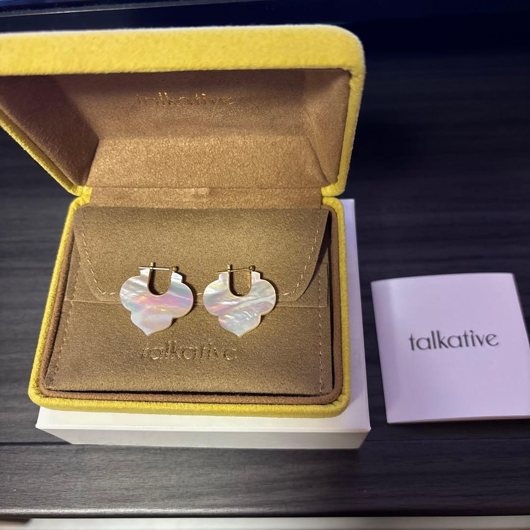 talkative CREST ピアス