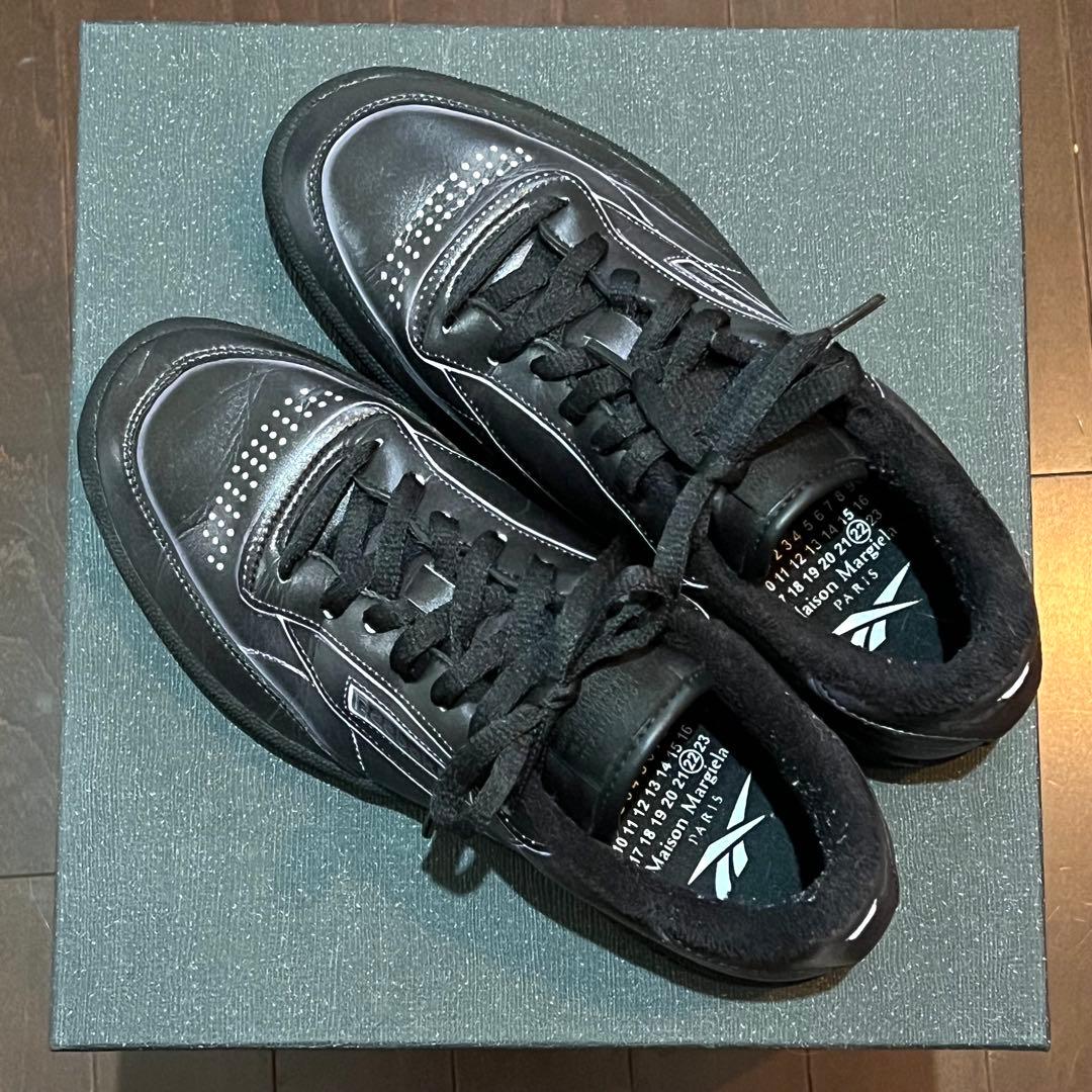 Maison Margiela × Reebok ブラック スニーカー
