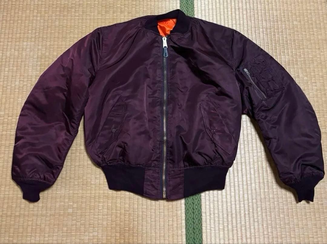 d*z様 《希少カラー》80s USA製 ALPHA MA-1 ヴィンテージ ボ