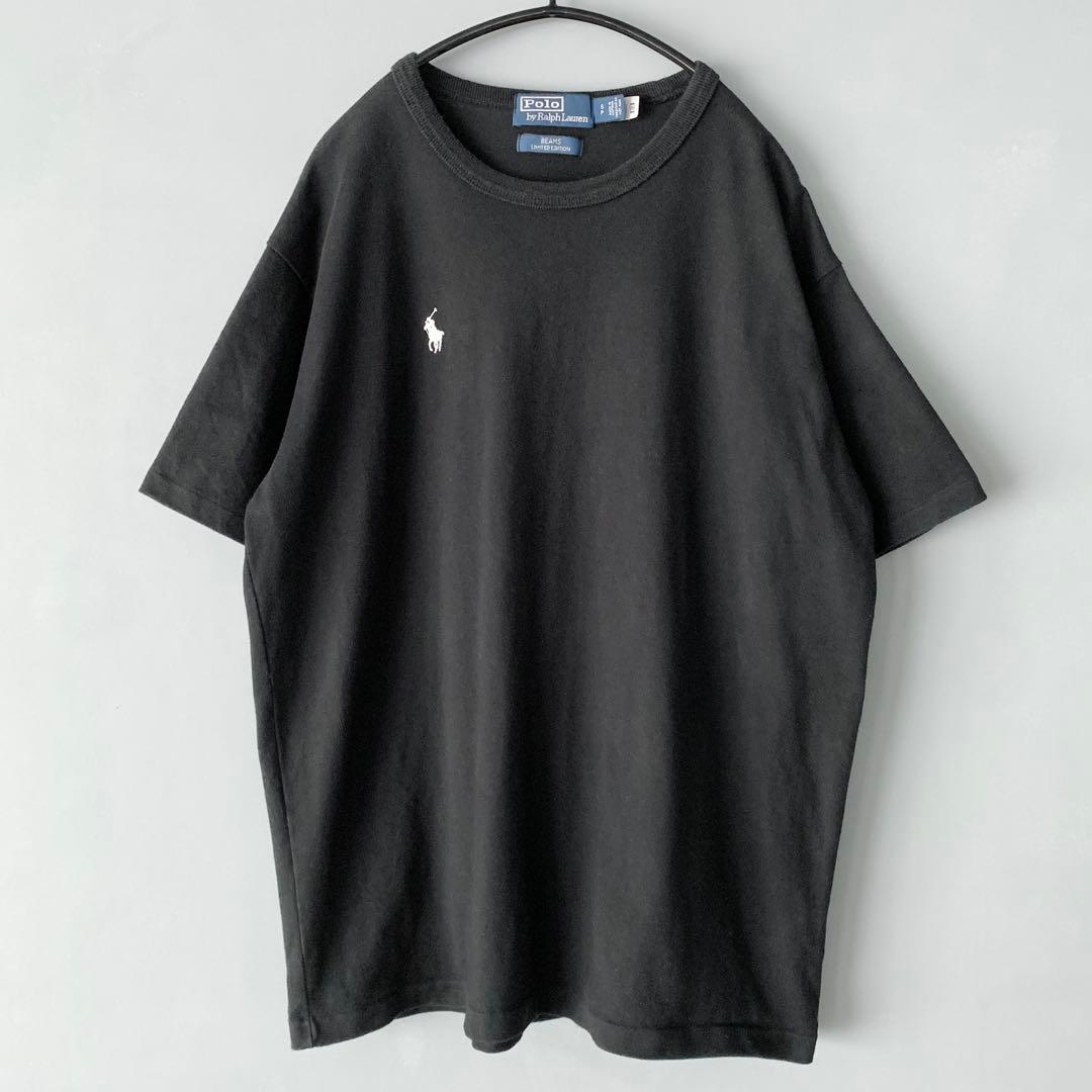 ラルフローレン ビームス別注 ヘビーウェイトTシャツ ブラック S