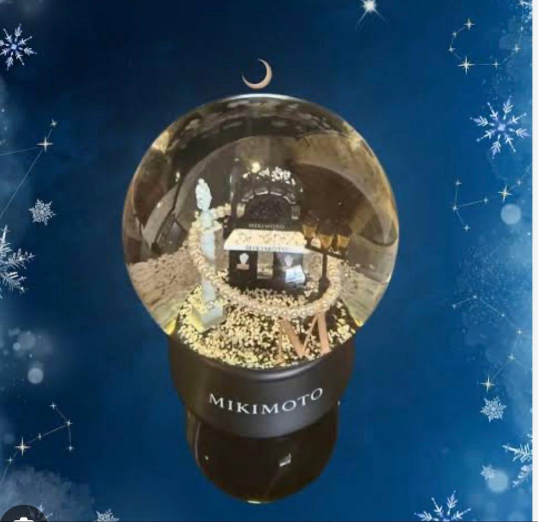 【新品】MIKIMOTO スノードーム