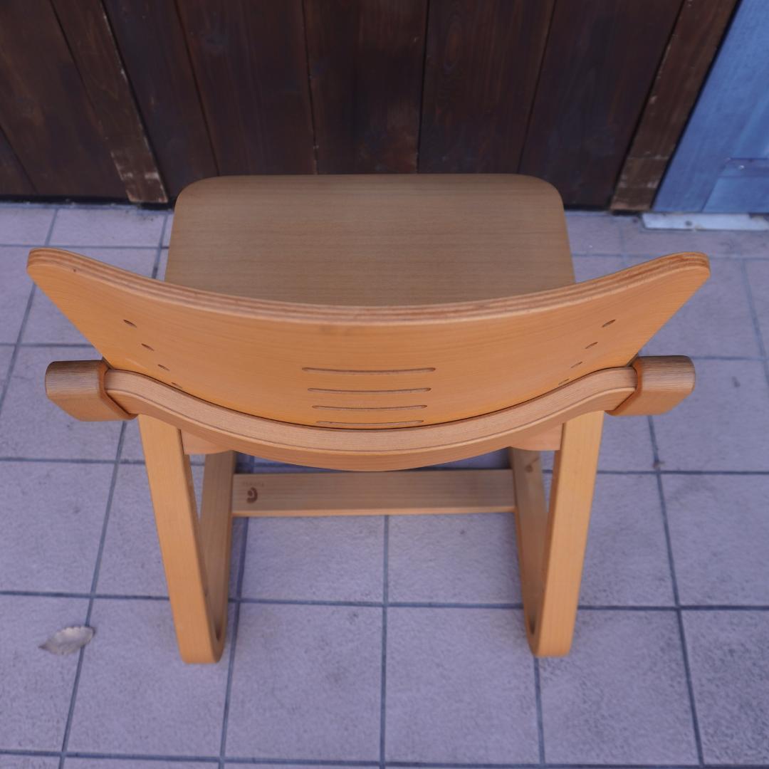 フォルミオ ビーチ材 デスクチェア 調整可 北欧デンマーク 学習椅子 キッズ