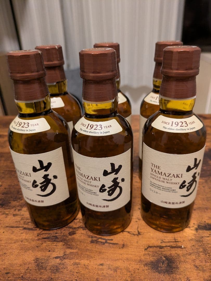 サントリーシングルモルトウイスキー 山崎 180ml×6