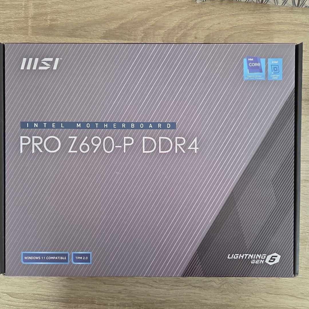 MSI PRO Z690-P DDR4 マザーボード