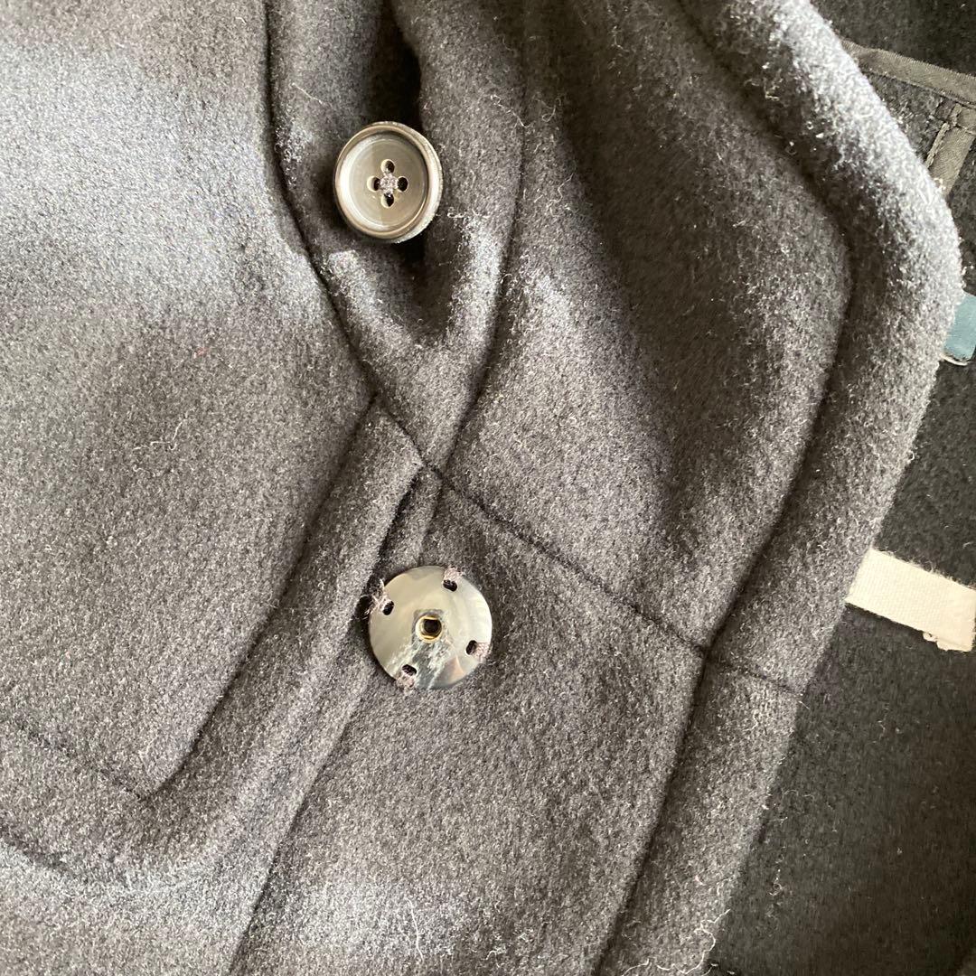 アタラクシア　フード付きダッフルコート　黒